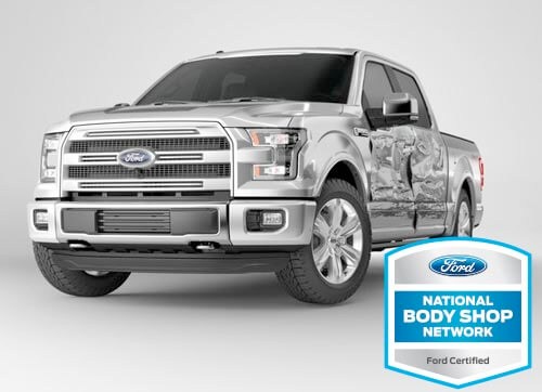 ford certified collision repair truck