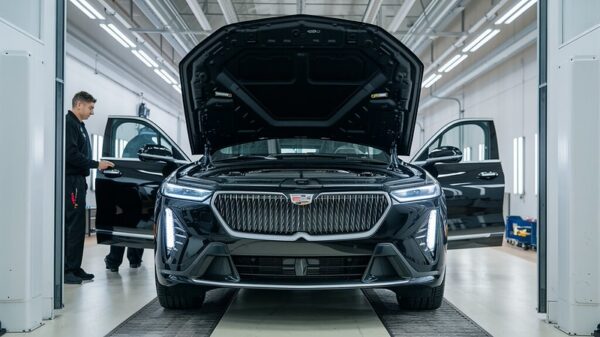 Cadillac in Collision Repair Shop-Certified Collision Center Lindsay Collision Cadillac in Collision Repair Shop-Certified Collision Center Lindsay Collision
