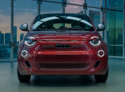 Red Fiat-Fiat certified collision repair Lindsay collision